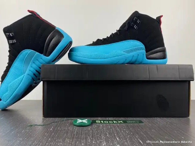 Official Maikesneakers Gamma 130690-027 12 Retro Jordan Blue 0409